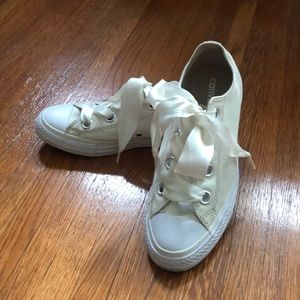 Ribbon Laced Converse